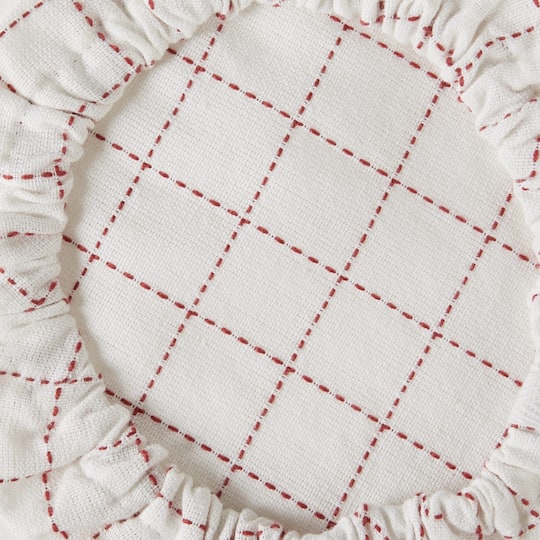 DII® Assorted Barn Red Farmhouse Woven Dish Cover Set